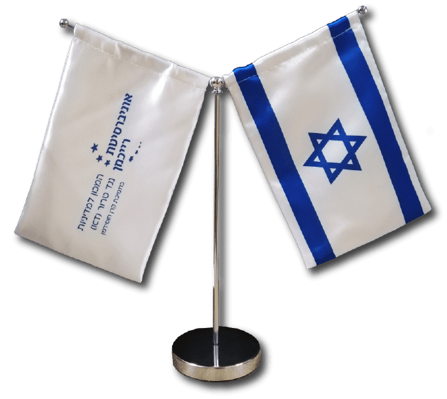 סטנד שולחני דו קני